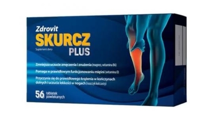 Zdjęcie Zdrovit Skurcz Plus tabl.powl. 56 tabl.