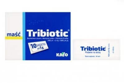 Zdjęcie Tribiotic maść 1g 10 saszet.