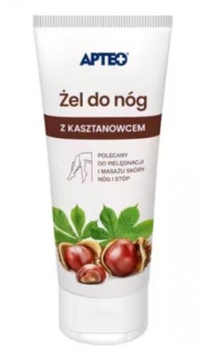 Zdjęcie Żel do nóg z kasztanowcem APTEO żel 250ml