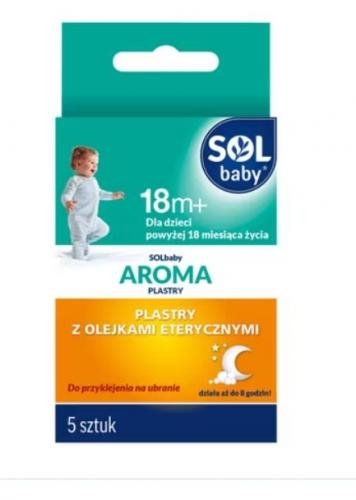 Zdjęcie Solbaby AROMA Plastry 5 plast.