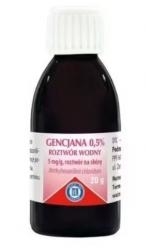 Zdjęcie Gencjana 0,5% roztwór wodny na skórę 20g