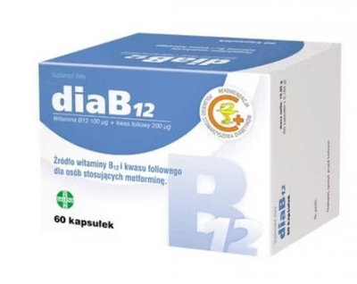 Zdjęcie DiaB12 kaps. 30 kaps.