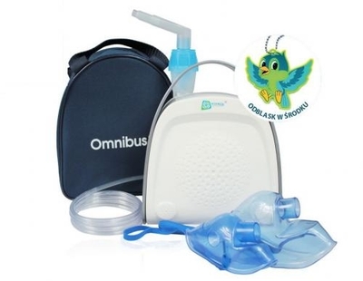 Zdjęcie Inhalator nebulizator Omnibus BR-CN151 PREMIUM praca ciągła torba +odblask