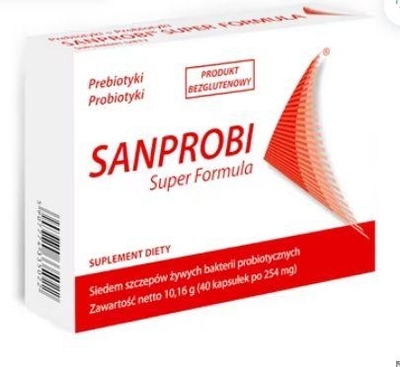 Zdjęcie Sanprobi Super Formula kaps. 40 kaps.