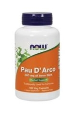 Zdjęcie Now Foods Pau D'Arco 500mg 10...