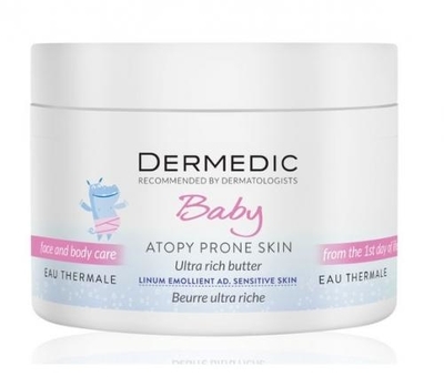 Zdjęcie Dermedic Baby MASŁO INTENSYWNIE NATŁUSZCZAJĄCE OD 1. DNIA ŻYCIA, 225 ml