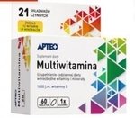 Zdjęcie Multiwitamina APTEO tabl.powl. 60 tabl.