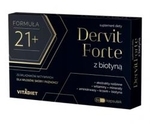 Zdjęcie Dervit Forte z biotyną, 60 kapsułek twardych