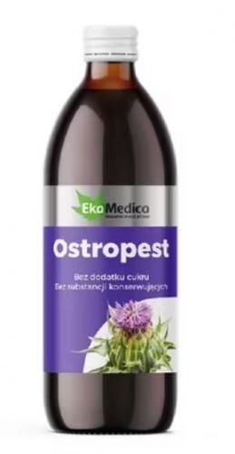Zdjęcie Ostropest 0,5L sok 100% EkaMedica 0,5l