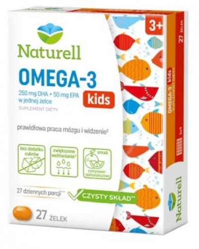 Zdjęcie Naturell Omega-3 kids żelki 27 szt.