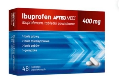 Zdjęcie Ibuprofen Forte Apteo Med tabl.powl. 400mg