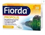 Zdjęcie Fiorda Propolis pastyl.dossania 30pastyl.