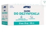 Zdjęcie Gaziki do dezynfekcji 30x30mm APTEO 100