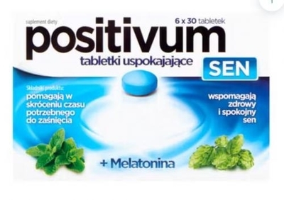 Zdjęcie POSITIVUM SEN tabletki uspokajające tabl. 