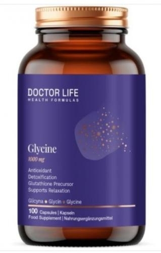 Zdjęcie Doctor Life L-Glycine 1000 mg, 100 kapsułe