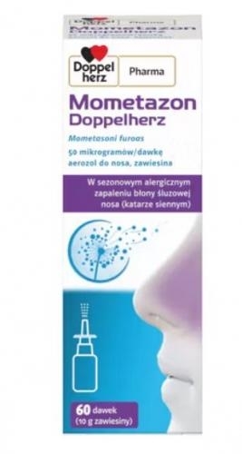 Zdjęcie Mometazon Doppelherz aer.donosa,zaw. 50mcg