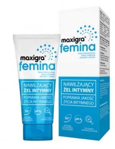 Zdjęcie MAXIGRA FEMINA Nawilżający Żel intymny 75m