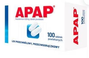 Zdjęcie Apap 0,5g 100 tabl.
