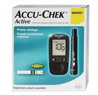 Zdjęcie Glukometr Accu-Chek Active - zestaw