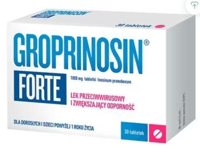 Zdjęcie Groprinosin Forte tabl. 1 g 30 tabl.