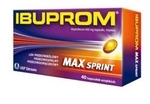 Zdjęcie Ibuprom MAX Sprint kaps.miękkie 0,4g 10kap