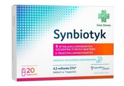 Zdjęcie Synbiotyk Świat Zdrowia kaps. 20 kaps.