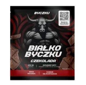 Zdjęcie Byczku Białko Byczku truskawka prosz. 30g