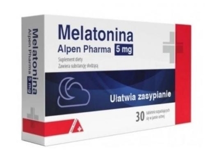Zdjęcie Melatonina Alpen Pharma tabl. 30 tabl.