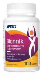 Zdjęcie Błonnik z ananasem i chromem APTEO 100 tab