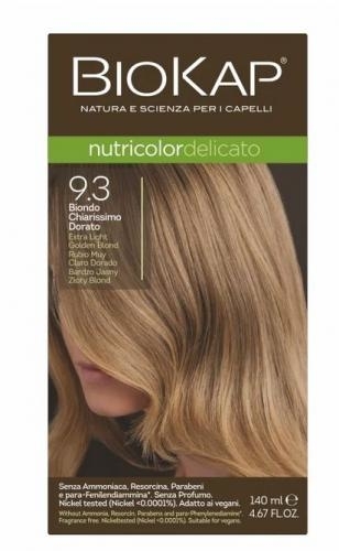 Zdjęcie BIOKAP D farba 9.3b.jasnyzłoty140