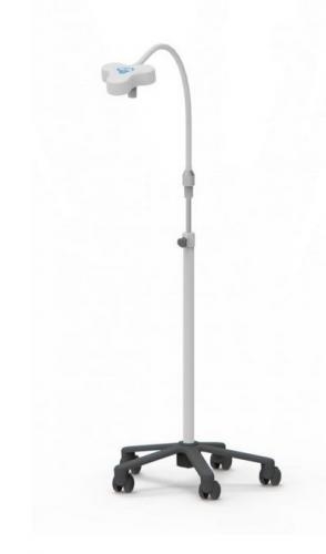 Zdjęcie Lampa bezcieniowa LED FLH-3 badawczo-zabiegowa, mobilna z gęsią szyją