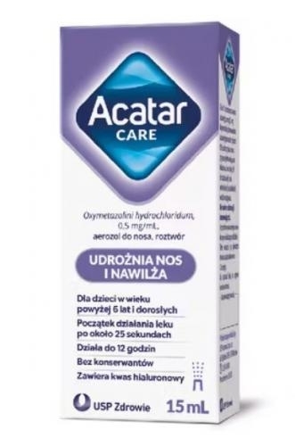 Zdjęcie Acatar Care aer.donosa,roztw. 0,5mg/ml 15m