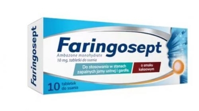 Zdjęcie Faringosept 0.01g 20 tabl.