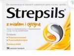 Zdjęcie Strepsils miód+cytr.36 pastyl....