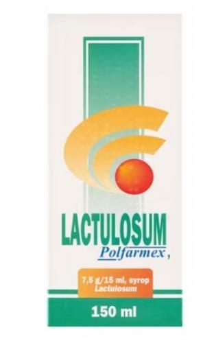 Zdjęcie Lactulosum syrop 7,5g/15ml 150ml (Polfarme