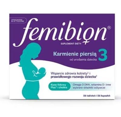 Zdjęcie Femibion 3 Karmienie piersią 28+28