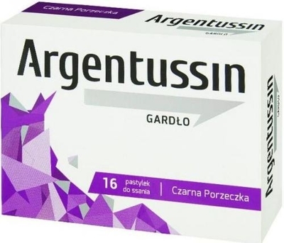 Zdjęcie ArgenTussin Gardło czarna porzecz.16past.