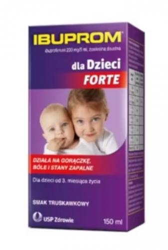 Zdjęcie Ibuprom dla Dzieci Forte zaw.doust. 100ml