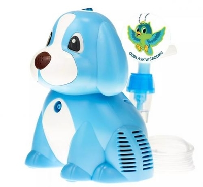 Zdjęcie Inhalator nebulizator Omnibus PUPPY BR-CN171 BLUE plecak odblask