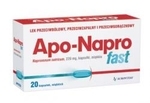 Zdjęcie Apo-Napro Fast kaps.miękkie 0,22g 20kaps.