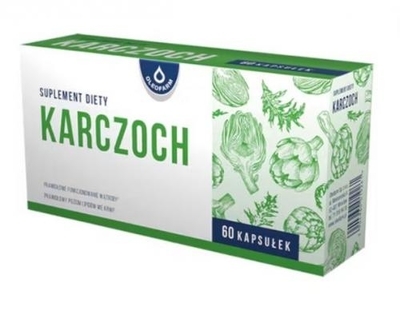 Zdjęcie Karczoch kaps.twarde 60 kaps.