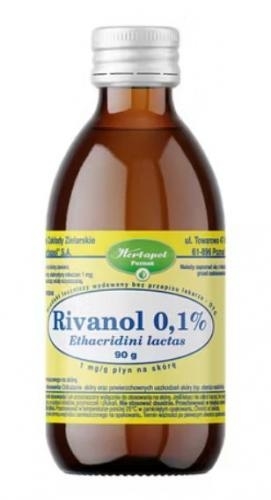 Zdjęcie Rivanol 0,1% płyndostos.naskór. 1mg/g 90g