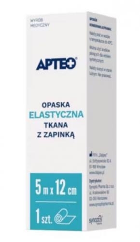 Zdjęcie Opaska elast. APTEO CARE 5m x 8cm z zapink