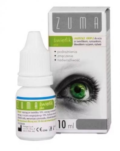 Zdjęcie ZUMA Świetlik Plus Krople do oczu 10ml 