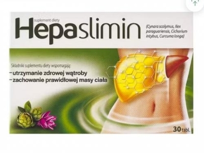 Zdjęcie HEPASLIMIN tabl. 30 tabl.
