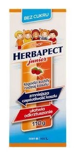 Zdjęcie Herbapect Junior bez cukru syrop 110 g