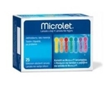 Zdjęcie Lancety kolorowe Microlet 25 szt.