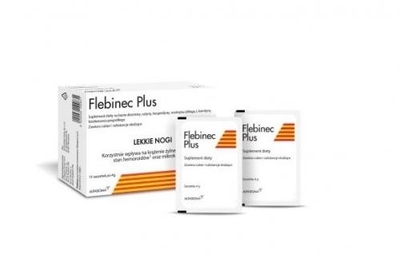 Zdjęcie Flebinec Plus saszet. 14 sasz.