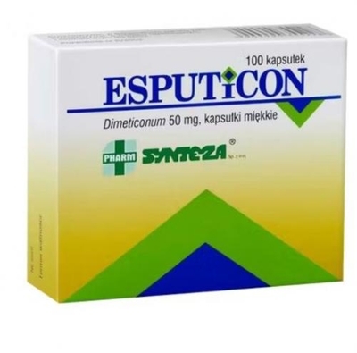 Zdjęcie Esputicon 50mg 100 kaps.