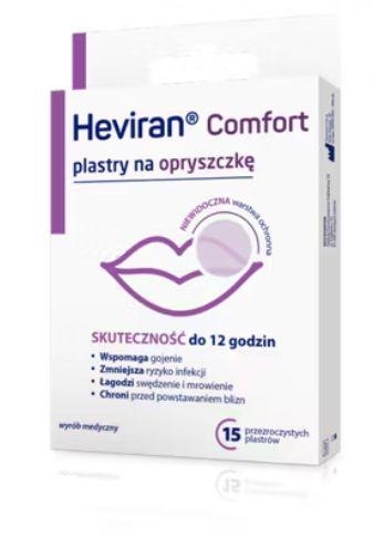 Zdjęcie Heviran Comfort Plastry na opryszczkę